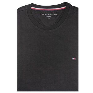 NWT TOMMY HILFIGER Men SS Crew Neck Logo Classic T-Shirt Tee Cotton MSRP $36.50